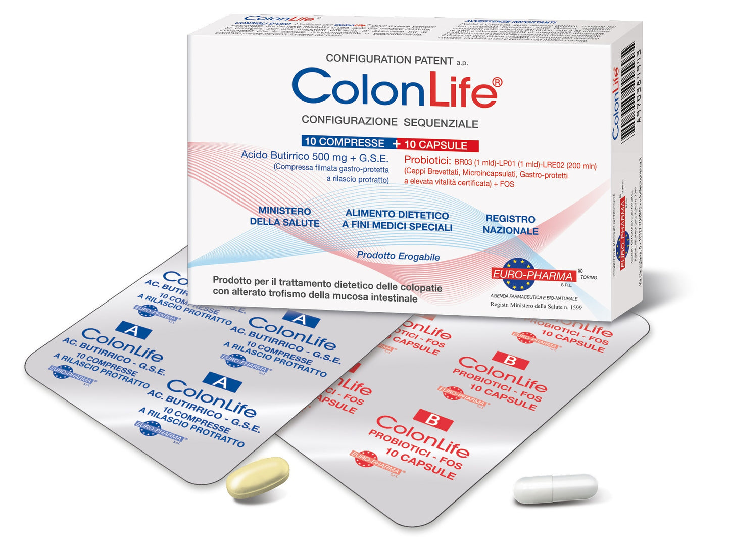 Colonlife 10 Compresse + 10 Capsule