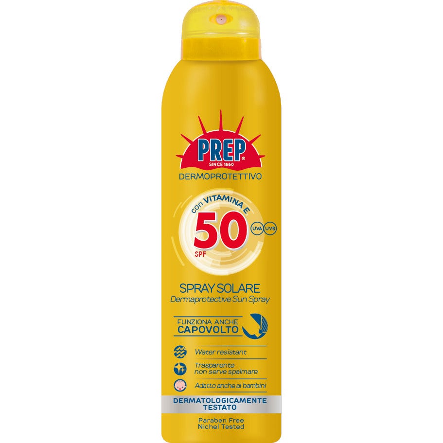 Prep Spray Solare Dermoprotettivo Spf50 150ml