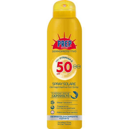 Prep Spray Solare Dermoprotettivo Spf50 150ml