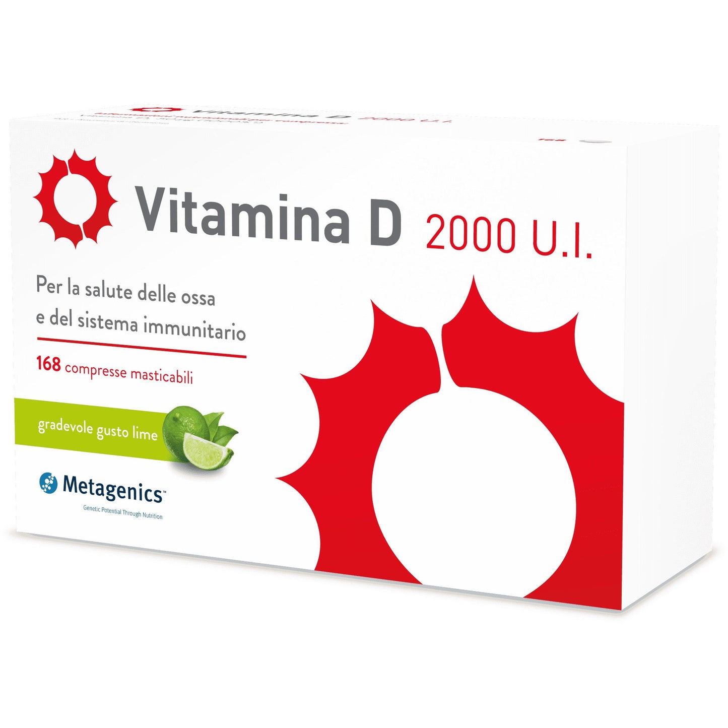 Vitamina D 2000 U.I. 168 Compresse Masticabili