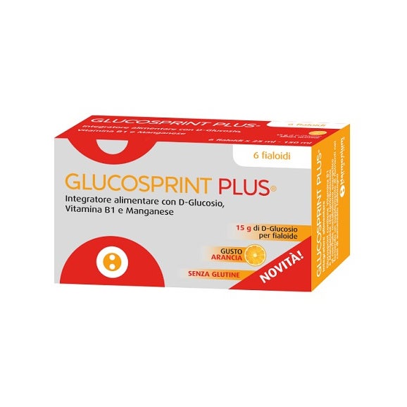 Glucosprint Plus Arancia 6 Fiale