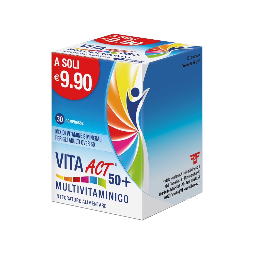 Vita Act 50+ Multivitaminico 30 Compresse