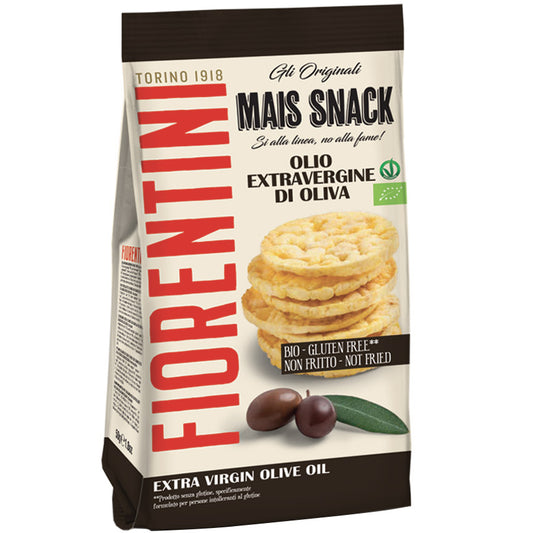 Mini Mais Snack (50g) Gusto: Olio extravergine di oliva