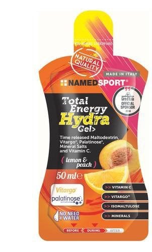 Named Total Energy Hydra Gel Lemon And Peach 50ml