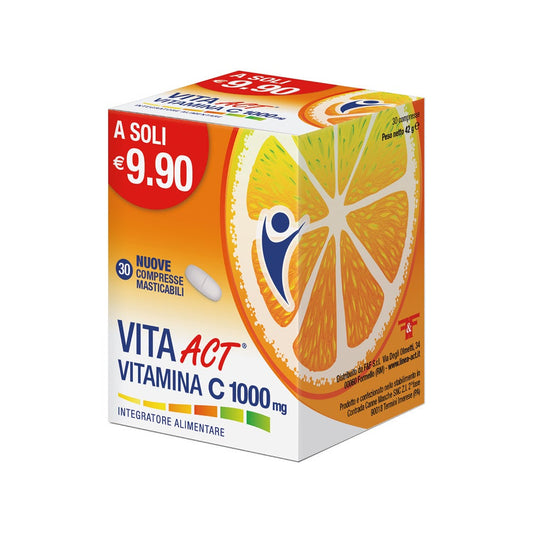 Vita Act Vitamina C 1000mg 30 Compresse Masticabili