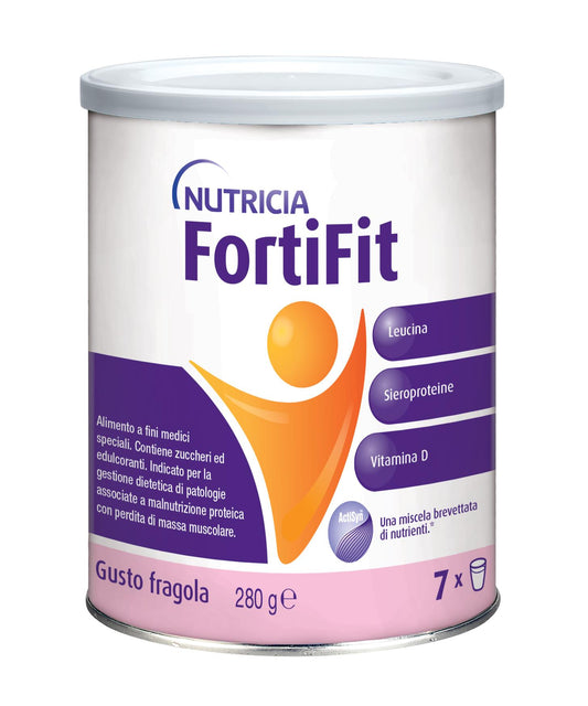 Nutricia Fortifit Polvere Fragola 280g