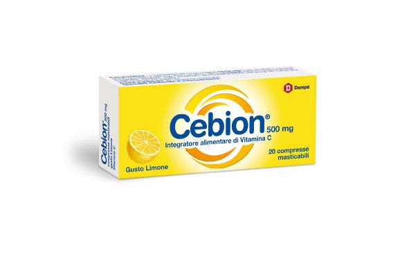 Cebion Masticabile Limone Vitamina C 20 Compresse