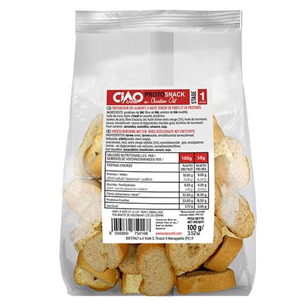 Stage 1 - ProtoSnack Crostini (100g) Gusto: Olio