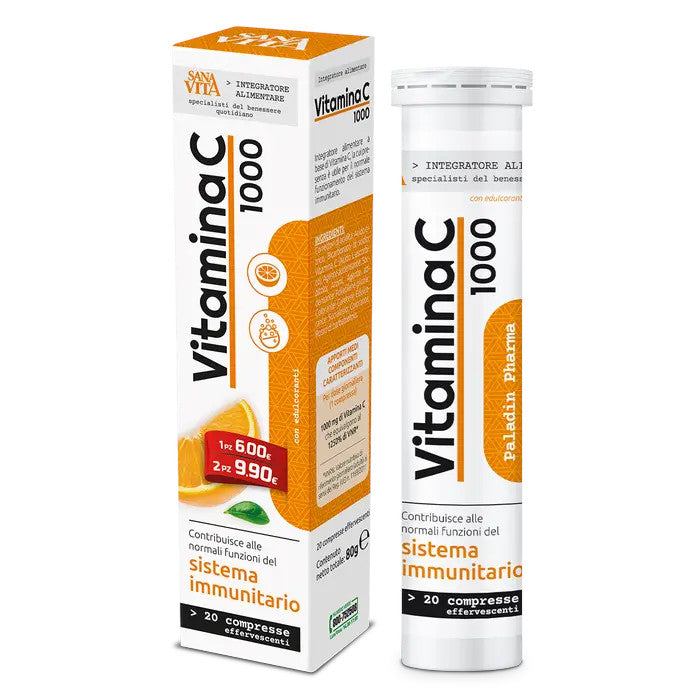 Sanavita Vitamina C 20 Compresse Effervescenti