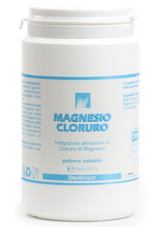 Erbavoglio Magnesio Cloruro Polvere 200g