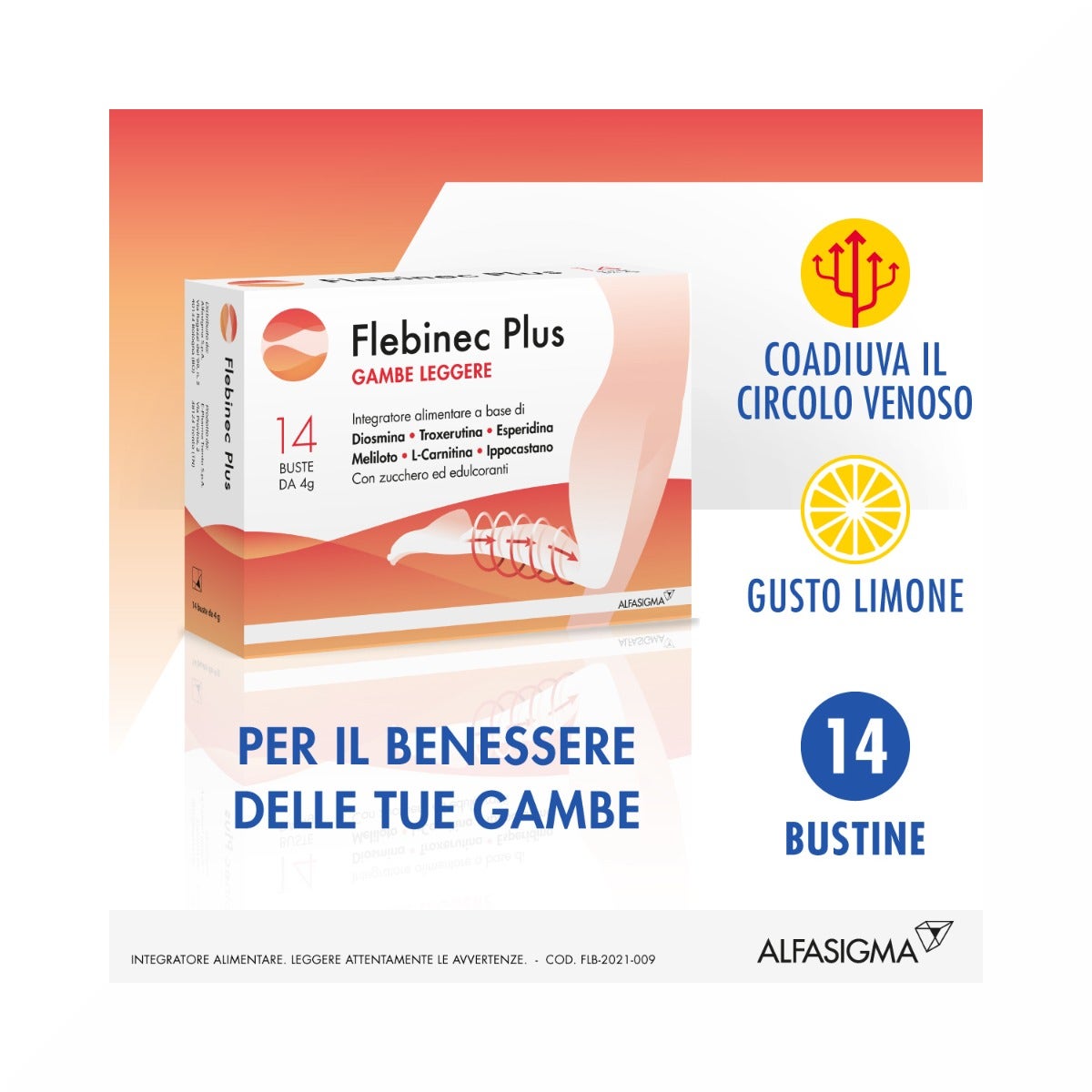 Flebinec Plus 14 Buste