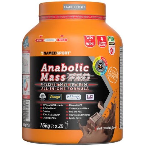 Named Sport Anabolic Mass Pro Cioccolato Fondente 1600g