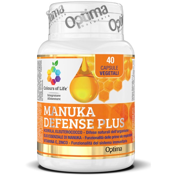 Manuka Defense Plus 40 Capsule Vegetali 495mg