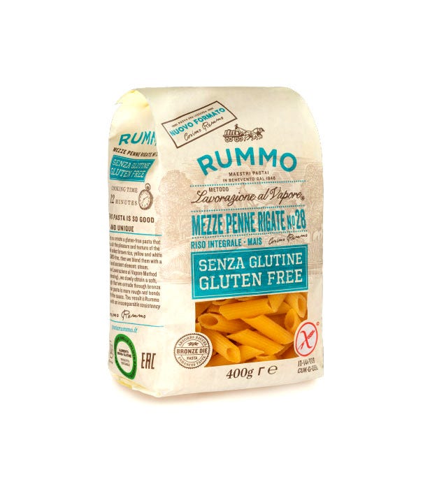 Rummo Mezze Penne Rigate Senza Glutine 400g