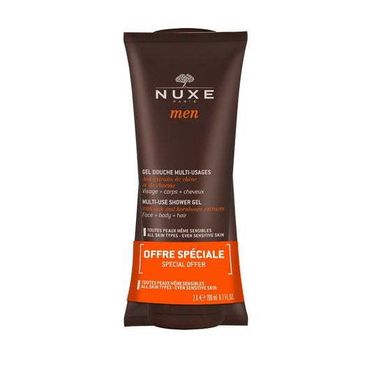 Nuxe Men Duo Gel Doccia Multiuso Uomo 2x200ml