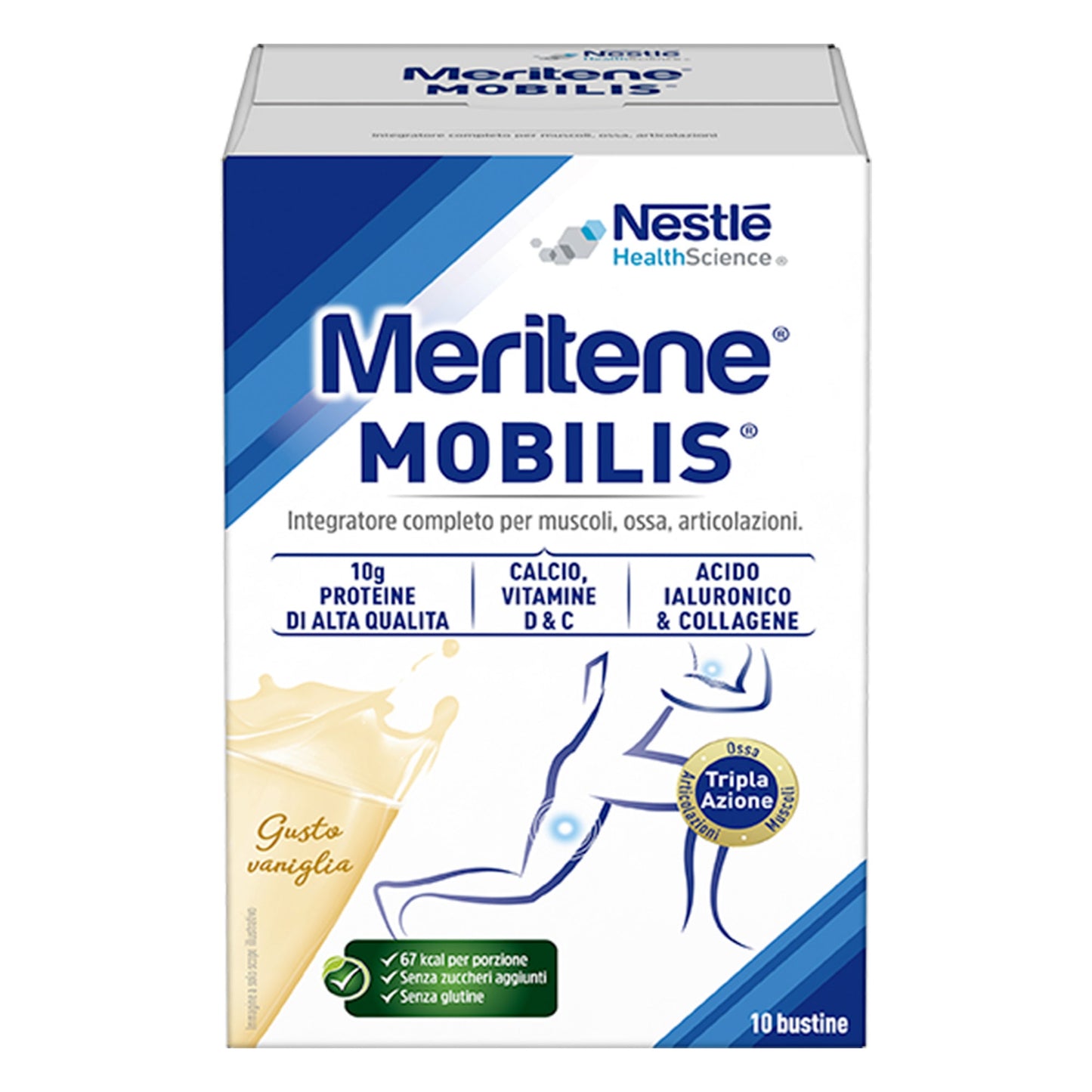 Meritene Mobilis Vaniglia 10 Buste 20g