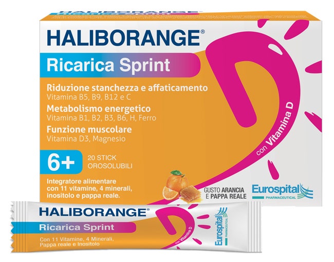 Haliborange Ricarica Sprint 20 Stick Pack