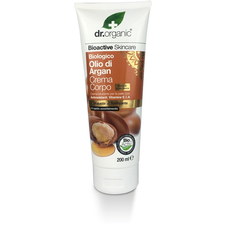 Dr Organic Argan Crema Corpo 200ml