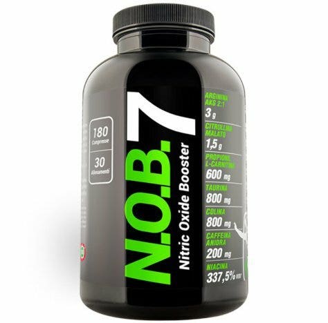 Nob 7 Nitric Oxide Boost 180 Compresse