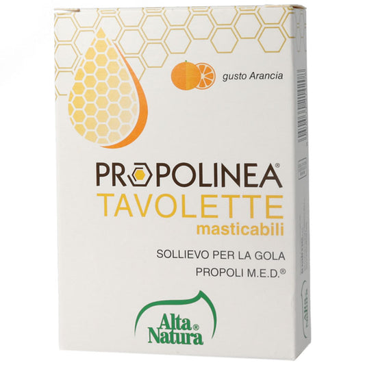 Propolinea Tavolette Masticabili (30cpr) Gusto: Arancia