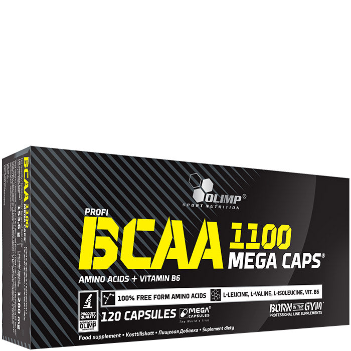 BCAA 1100 Mega Caps (120cps)