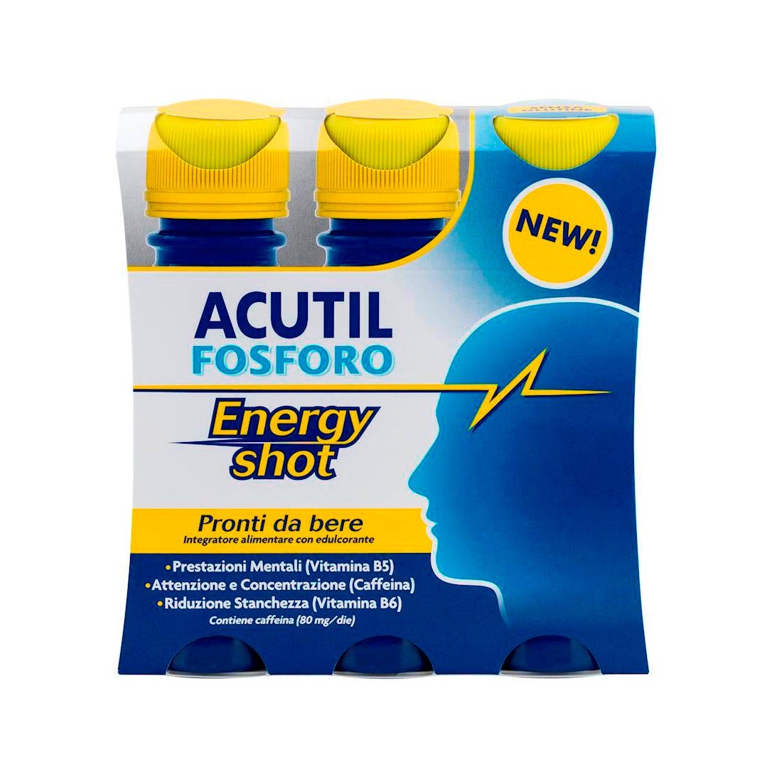 Acutil Fosforo Energy Shot 3X60ml