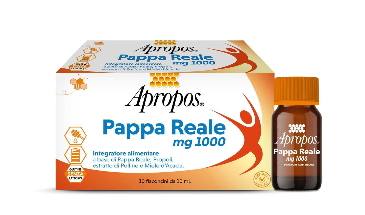 Apropos Pappa Reale 1000mg 10 Flaconcini da 10ml