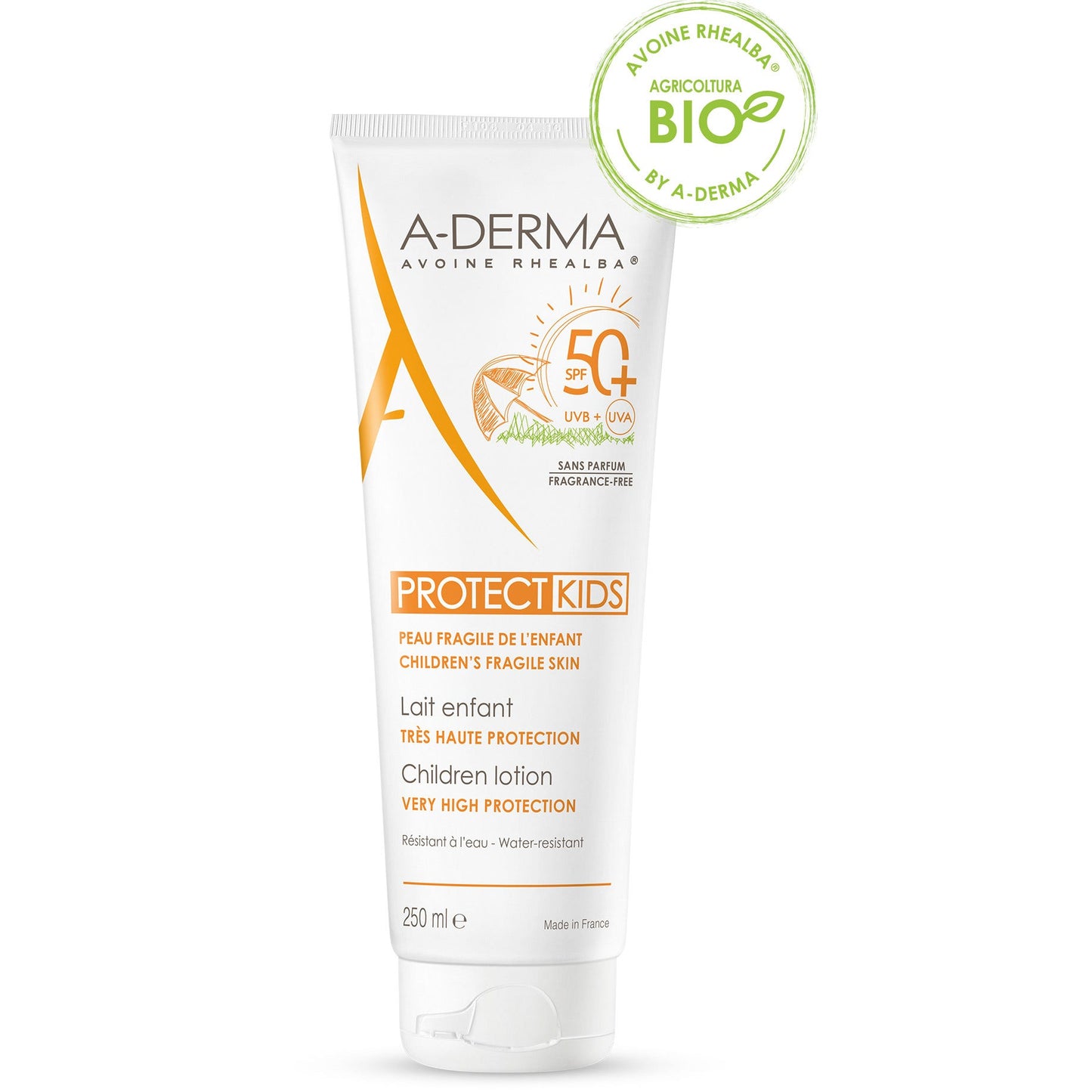 A-Derma Protect Latte Kids Bambino SPF50+ 250ml