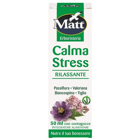 Matt Erboristeria Calma Stress Rilassante Gocce 50ml