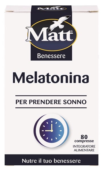 Matt Melatonina 80 Compresse