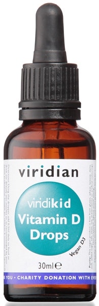 VIRIDIAN VITAMIN D3 400IU GTT