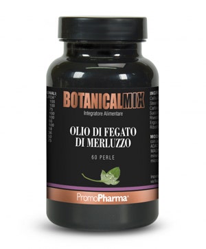 Olio Fegato Merluzzo Botanical Mix 60 Perle