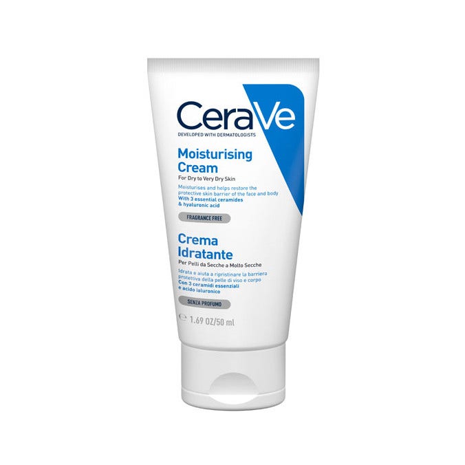 CeraVe Crema Corpo Idratante Pelle Molto Secca 50ml