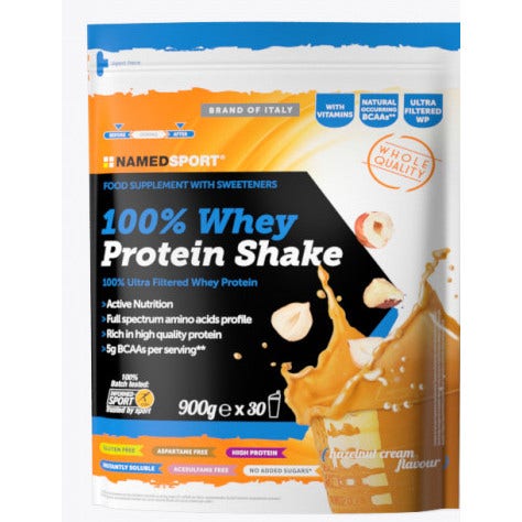 Named Sport Whey Protein Shake Hazelnut Cream 900g