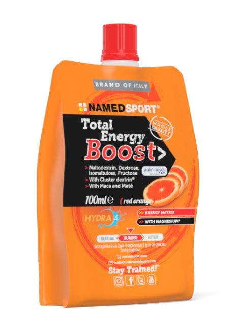 Named Sport Total Energy Boost Red Orange 100ml