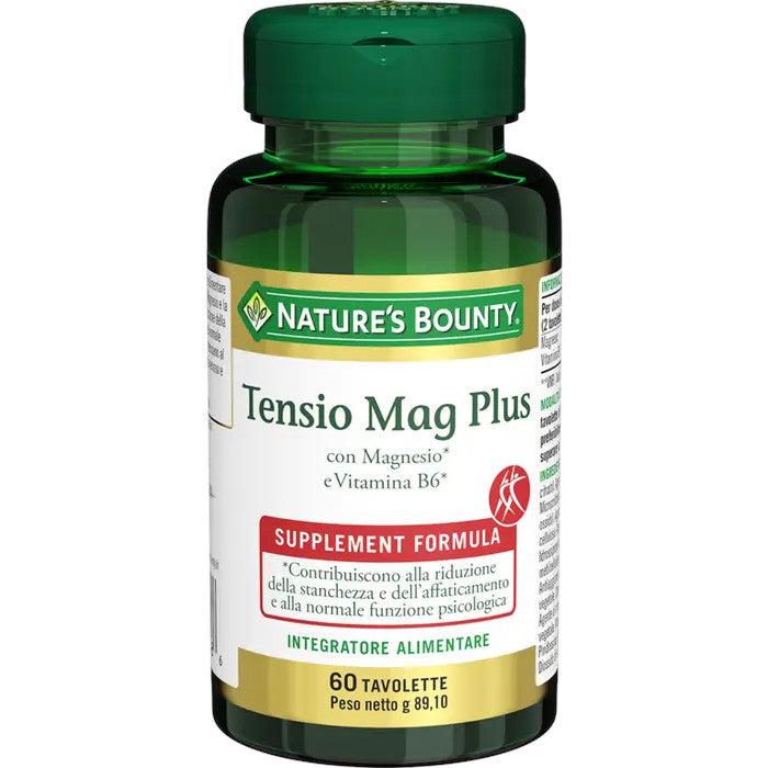 Nature's Bounty Tensio Mag Plus 60 Tavolette