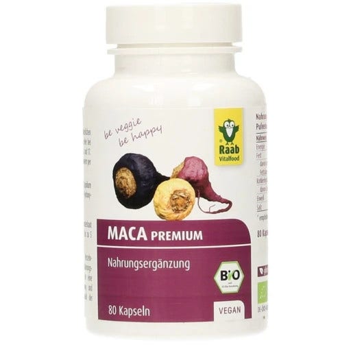 Raab Maca Bio 80 Capsule