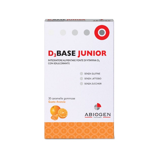 D3 Base Junior 30 Caramelle Arancia