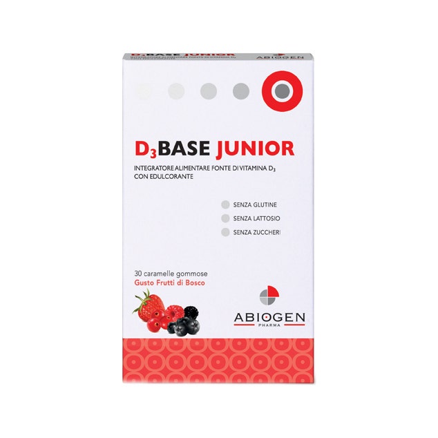 D3 Base Junior 30 Caramelle Frutti Di Bosco