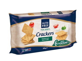 NUTRIFREE CRACKERS 33,4GX6