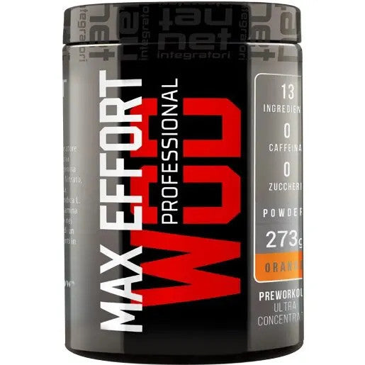 Net Integratori Max Effort Professional 273g Gusto Arancia