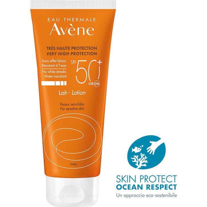 Eau Thermale Avene Protezione Solare Molto Alta Latte SPF50+ 100ml