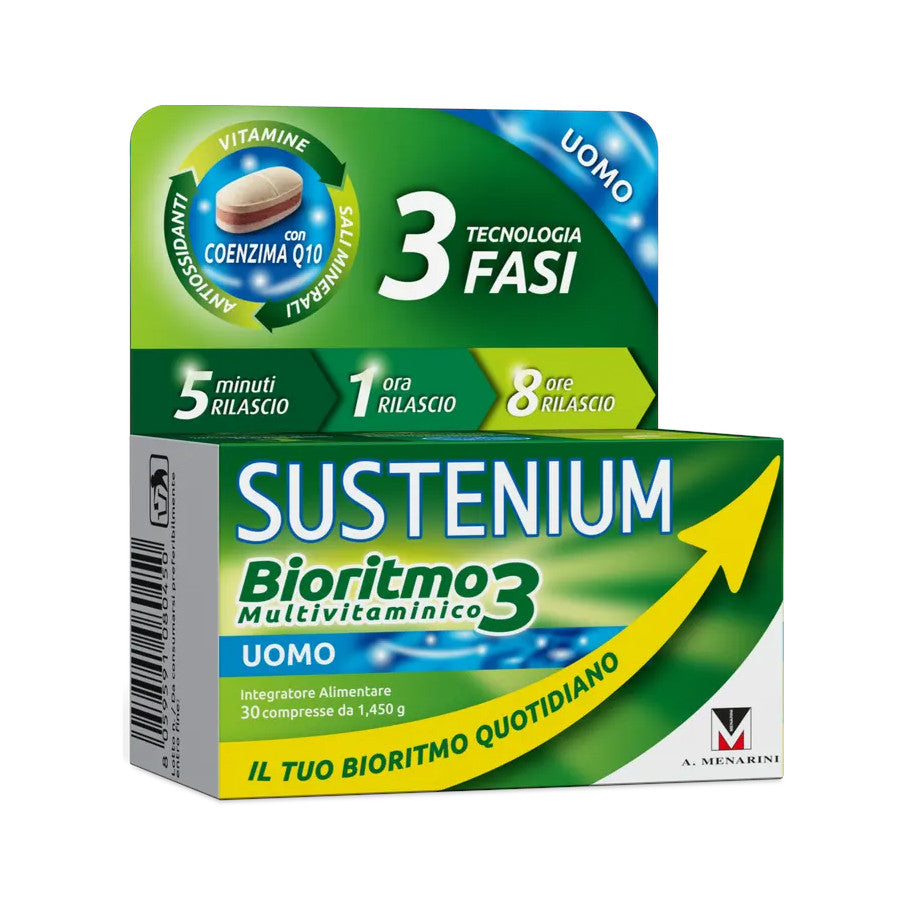 Sustenium Uomo Bioritmo3 Multivitaminico 30 Compresse