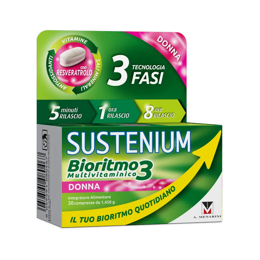 Sustenium Donna Bioritmo3 Multivitaminico 30 Compresse