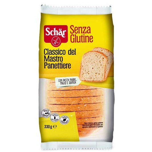 Schar Classico Del Maestro Panettiere Pane Bianco Senza Glutine 330g