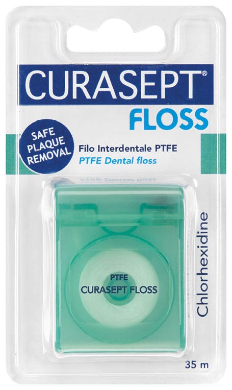 Curasept Floss PFTE Clorexidina 35m