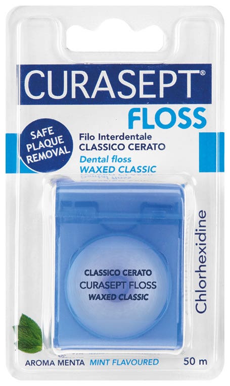 Curasept Classico Floss Cerato Clorexidina 50m