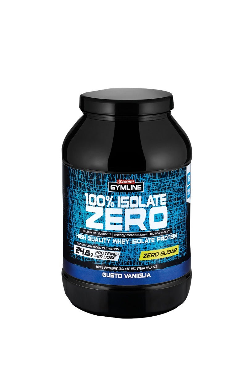 Enervit Gymline 100% Whey Protein Isolate Zero Vaniglia 900g