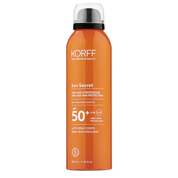 Korff Sun Secret Latte Spray Corpo SPF50+ 200ml