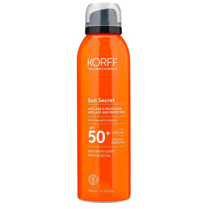 Korff Sun Secret Olio Spray Corpo Dry Touch 200ml SPF50+